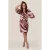 Mart Visser midi jurk met print – roze