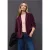 Street One Dames Zachte corduroy blazer in Rood