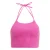 ADIDAS ORIGINALS Gebreide top ‘Fluffy Knitted Halter’  oranje / pink