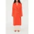 Stine Goya Jona Outerwear Coat Tangerine Tango