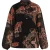 Faina Blouse met barokprint Dames Zwart Oranje Veelkleurig