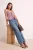 TRENDYOLMİLLA Dames Bordeaux Geruit Mouwloos Regular fit Blouses