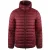Aquascutum Gewatteerd logo-jack heren Londen (Bordeauxrood)