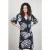 DIDI Dress Baily In Black With Shell Symphony Xxl Print