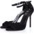 Sergio Rossi sandalen met enkelbandje.