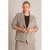 Yest Curve regular blazer Plus Size – grijsgroen