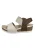 JOSEF SEIBEL Sandaal ‘Quinn 09’  beige / donkerbruin / wit