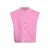 Shoeby tweed gilet met wol – roze