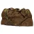 Bottega Veneta Intrecciato schoudertas van bruin leer