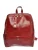 Anna Luchini Rood Rundleer Tas