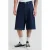 Lee baggy short dark blue denim