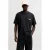 JACK & JONES ORIGINALS relaxed fit T-shirt met backprint – zwart