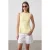 Aangesneden Katoenen Poplin Cut-out Shell Top