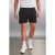 Jerseyshorts met rechte pijpen