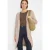 Cecil Dames Lang vest in Beige