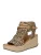 Blowfish Malibu Sandaal ‘LACEY’  beige / zwart