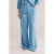 WE Fashion Blue Ridge wide leg regular waist broek light blue denim