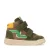 Develab suède sneakers bruin/groen
