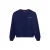 Prohibited sweater met backprint donkerblauw
