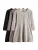 The Set Jurk  lichtbeige / taupe / greige / zwart