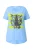 Angel of Style Shirt  lichtblauw / geel / zwart