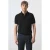 Mango Man regular fit polo – zwart