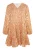 IZIA Blousejurk  goud / perzik / rood / wit