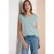Cecil Dames Shirt met overhangende schouders en V-hals in Blauw