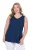 MIAMODA Top  donkerblauw