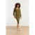 Smashed Lemon Dameslurex gebreide midi jurk |