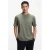 BOSS regular T-shirt grijsgroen