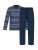 Ammann Pyjama lang ‘Night & Home Cotton’  donkerblauw