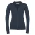 Russell Collection Dames/Dames Gebreid V Hals Vest (Franse marine)