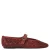 Kurt Geiger Mayfair suède ballerina’s met strass-steentjes – bordeaux