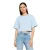 Dames crop top Urban Classics Terry