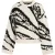 Biba Damestrui met zebraprint (Beige/Zwart)