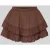 Gina Tricot Minirok van viscosemix met volantrand model ‘Frill’