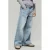 NAME IT KIDS wide leg jeans light blue denim