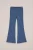 WE Fashion – Meisjes flared legging met print – Slim Fit – Blauw – LENZING™ ECOVERO™ viscose –