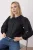 TRENDYOLMİLLA Dames Zwart Effen Lang Boxy Overhemden