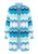 IZIA Vest Dames Blauw Veelkleurig