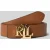 Lauren Ralph Lauren Riem van runderleer met labelapplicatie