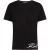 Karl Lagerfeld Signature Edge V-neck T-shirt Black