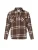 Moxx Paris Overhemd  chocoladebruin / wit