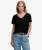 Superdry – Studios Slub T-shirt met Borduursel – Dames – T-shirts