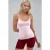 Getailleerde U-hals gebreide tanktop