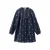 Mango Kids gebloemde blousejurk donkerblauw