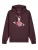 Watapparel Sweatshirt ‘Astronaut says Hi’  gemengde kleuren / donkerrood