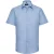 Russell Collection Heren Oxford Easy-Care Tailored Shirt (Oxford Blauw)