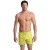 Arena Men’s  Team Stripe Beach Short Soft Green-water-white